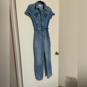 NWOT GA Denim Jumpsuit